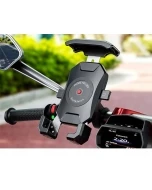 BIKETEC UCHWYT MOTOCYKLOWY NA TELEFON MONTOWANY NA KIEROWNICĘ LUB LUSTERKO TYP: R15-METAL