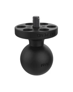 Adapter kulowy RAM® z trzpieniem gwintowanym 1/4"-20 do kamer sportowych - rozmiar B
