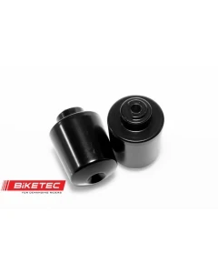 BIKETEC KOŃCÓWKI/CIĘŻARKI KIEROWNICY HONDA (PATRZ OPIS DODATKOWY) KOLOR CZARNY 2403040000, OEM: 53105-KTY-H50