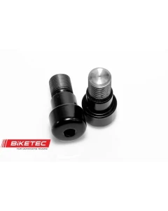 BIKETEC KOŃCÓWKI/CIĘŻARKI KIEROWNICY YAMAHA (PATRZ OPIS DODATKOWY) KOLOR CZARNY 2408030000, OEM: 5D7-F6246-10-00