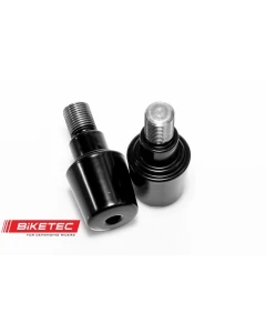 BIKETEC KOŃCÓWKI/CIĘŻARKI KIEROWNICY YAMAHA (PATRZ OPIS DODATKOWY) KOLOR CZARNY 2408040000, OEM: 51J-26246-01-00