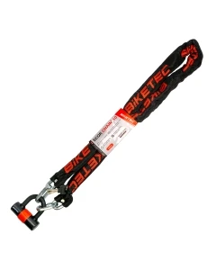 BIKETEC ŁAŃCUCH CP 1,5M Z KŁÓDKA 3KLUCZE OCZKO 10MM