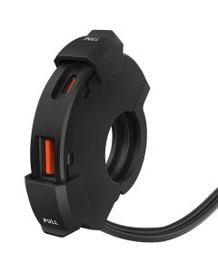 BIKETEC MOTOCYKLOWEPODWÓJNE GNIAZDO USB QC 3.0 + PD - 48W POWER RING