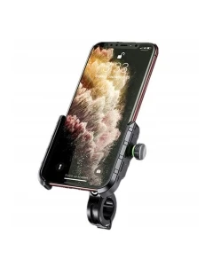 BIKETEC UCHWYT MOTOCYKLOWY NA TELEFON MONTOWANY NA KIEROWNICĘ LUB LUSTERKO TYP: R9-METAL