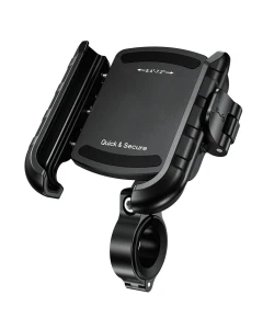 BIKETEC UCHWYT MOTOCYKLOWY NA TELEFON QUICK LOCK MONTOWANY NA KIEROWNICĘ TYP: R9-CLIP