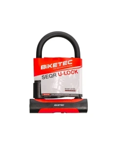 BIKETEC ZABEZPIECZENIE U-LOCK KŁÓDKA 180MM X 260MM, 3KLUCZE, JARZMO 16MM