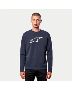 BLUZA ALPINESTARS AGELESS CREW NAVY/GREY L