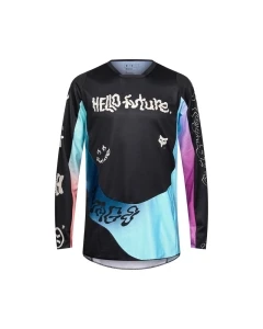 BLUZA FOX 180 HELLO FUTURE BLACK L