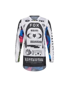 BLUZA FOX 180 IMAGE COSMO WHITE/BLACK M