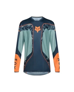 BLUZA MOTOCYKLOWA FOX 180 IMAGE PRINT ARCTIC BLUE L
