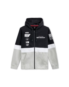 Bluza POSITION ZIP Męski ALPINESTARS kolor biały/czarny/srebrny, rozmiar 2XL