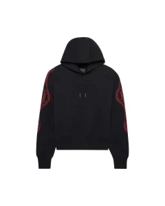 BLUZA Z KAPTUREM DAMSKA FOX VISION OVERSIZED FLEECE PO BLACK XS