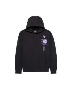 BLUZA Z KAPTUREM FOX IMAGE PHANTOM OVERSIZED FLEECE PO BLACK M