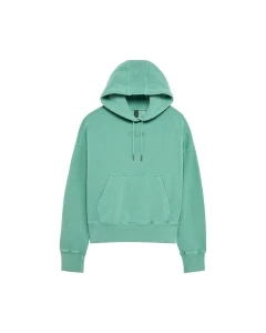 BLUZA Z KAPTUREM FOX LADY WORDMARK OVERSIZED SPEARMINT XS