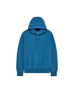 BLUZA Z KAPTUREM FOX WORDMARK OVERSIZED FLEECE PO TWILIGHT XL
