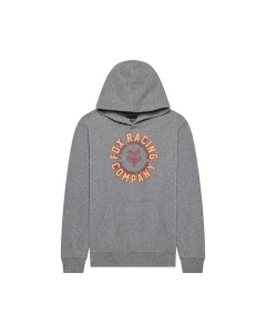 BLUZA Z KAPTUREM JUNIOR FOX BEAM FLEECE PO HEATHER GRAPHITE YM