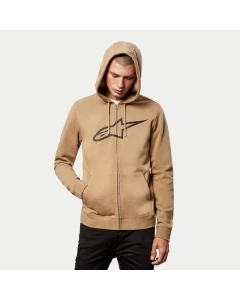 BLUZA Z KAPTUREM NA ZAMEK ALPINESTARS AGELESS II SAND/BLACK M