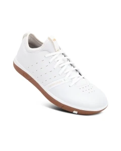 BUTY CRANKBROTHERS STAMP STREET LACE WHITE/GOLD - GUM OUTSOLE 6 (38 EU)