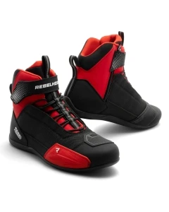 BUTY MOTOCYKLOWE REBELHORN SWIFT BLACK RED 48