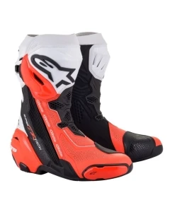 Buty Sportowe SUPERTECH R VENTED ALPINESTARS kolor biały/czarny/czerwony/fluorescencyjny, rozmiar 42