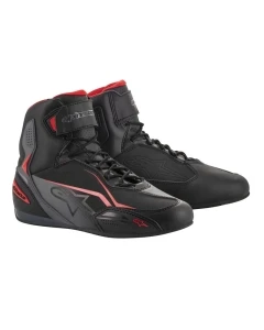 Buty Turystyczne FASTER-3 ALPINESTARS kolor czarny/czerwony/szary, rozmiar 11,5