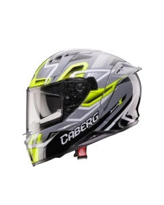 CABERG 2026 KASK INTEGRALNY Z BLENDĄ MODEL AVALON X BRAMA KOLOR CZARNY/ŻÓŁTY FLUO/SZARY ROZMIAR M