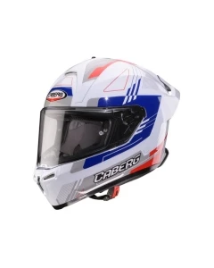 CABERG KASK INTEGRALNY ROXTER COLT KOLOR BIAŁY/CZERWONY/NIEBIESKI ROZMIAR S