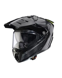 CABERG KASK OFFROAD / TRAIL / ADVENTURE DUOSPORT (DUAL) TANAMI CARBON Z SZYBKĄ I BLENDĄ KOLOR KARBON ROZMIAR M (PINLOCK W ZESTAWIE)