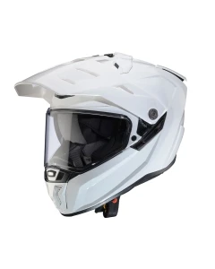 CABERG KASK OFFROAD / TRAIL / ADVENTURE DUOSPORT (DUAL) TANAMI SOLID Z SZYBKĄ I BLENDĄ KOLOR BIAŁY POŁYSK ROZMIAR XS (PINLOCK W ZESTAWIE)