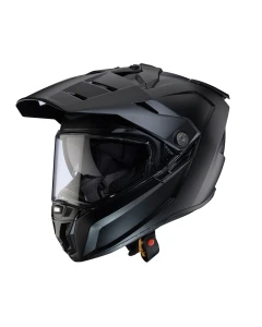 CABERG KASK OFFROAD / TRAIL / ADVENTURE DUOSPORT (DUAL) TANAMI SOLID Z SZYBKĄ I BLENDĄ KOLOR CZARNY MAT ROZMIAR XS (PINLOCK W ZESTAWIE)