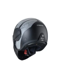 CABERG KASK OTWARTY JET MODEL GHOST X VYRUS KOLOR CZARNY MAT/SZARY/ZIELONY FLUO ROZMIAR L