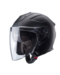 CABERG KASK OTWARTY JET OTWARTY FLYON II BLACK KOLOR CZARNY MAT ROZMIAR L