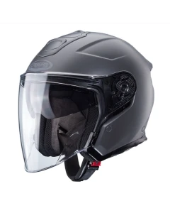 CABERG KASK OTWARTY JET OTWARTY FLYON II MATT GREY KOLOR SZARY MAT ROZMIAR L