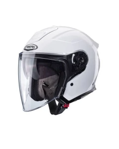 CABERG KASK OTWARTY JET OTWARTY FLYON II WHITE KOLOR BIAŁY POŁYSK ROZMIAR S