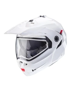 CABERG KASK SZCZĘKOWY FLIP-UP ENDURO MODEL TOURMAX X KOLOR BIAŁY POŁYSK ROZMIAR L (PINLOCK W ZESTAWIE)