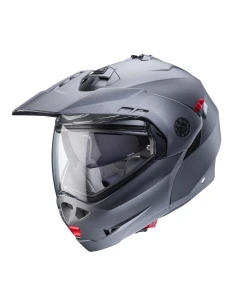 CABERG KASK SZCZĘKOWY FLIP-UP ENDURO MODEL TOURMAX X KOLOR SZARY MAT - GUNMETAL ROZMIAR XS (PINLOCK W ZESTAWIE)