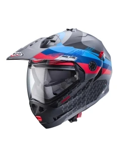 CABERG KASK SZCZĘKOWY FLIP-UP ENDURO MODEL TOURMAX X SARABE KOLOR SZARY MAT/CZARNY/KOLORY BMW ROZMIAR S (PINLOCK W ZESTAWIE)