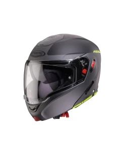 CABERG KASK SZCZĘKOWY FLIP-UP MODEL HORUS X RAY CZARNY MAT/SZARY/ŻÓŁTY FLUO ROZMIAR M