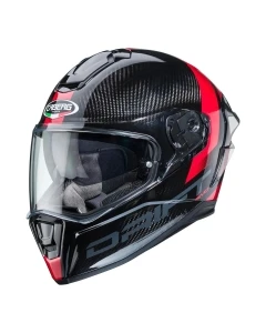 CABERG PROMOCJA KASK INTEGRALNY Z BLENDĄ MODEL DRIFT EVO CARBON SONIC (PINLOCK) KOLOR SZARY/CZERWONY ROZMIAR XL