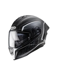 CABERG PROMOCJA KASK INTEGRALNY Z BLENDĄ MODEL DRIFT EVO INTEGRA (PINLOCK) KOLOR CZARNY MAT/SZARY/BIAŁY ROZMIAR L