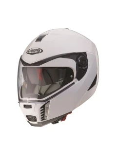 CABERG WYPRZEDAŻ KASK SZCZĘKOWY FLIP-UP MODEL SINTESI (PINLOCK) KOLOR BIAŁY POŁYSK ROZMIAR XXXL (4/5 GWIAZDEK W TESTACH SHARP)