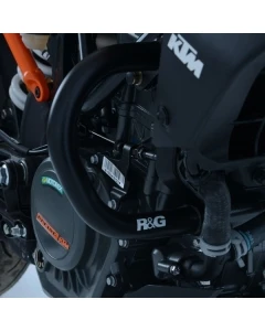 CRASHBAR/GMOL RG RACING KTM 125 DUKE 17-/200 DUKE 17- BLACK