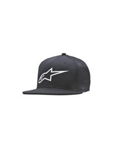 Czapka AGELESS FLATBILL Unisex ALPINESTARS kolor czarny/biały, rozmiar S-M