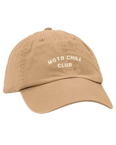 CZAPKA Z DASZKIEM BROGER STRAPBACK MOTO CHILL CLUB SAND OS