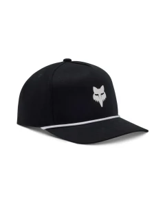 CZAPKA Z DASZKIEM FOX HEAD ROPE BLACK OS
