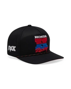 CZAPKA Z DASZKIEM FOX HONDA SNAPBACK BLACK OS