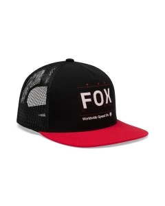 CZAPKA Z DASZKIEM FOX IMAGE PRINT TRUCKER BLACK OS