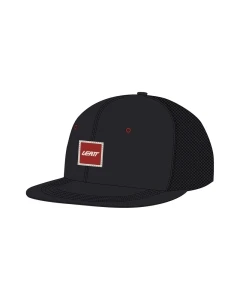 CZAPKA Z DASZKIEM LEATT TRUCKER TECH BLACK S-XL
