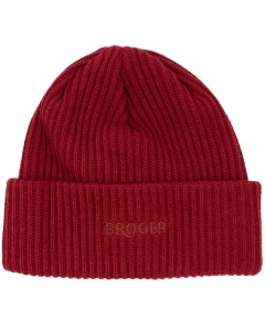 CZAPKA ZIMOWA BROGER BEANIE MOTO CHILL CLUB RED OS