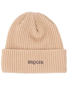 CZAPKA ZIMOWA BROGER BEANIE MOTO CHILL CLUB SAND OS